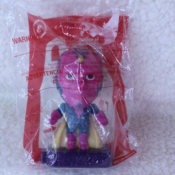 MARVEL STUDIOS HEROES #3 VISION NIP McDonalds's Happy Meal - Picture 3 of 4